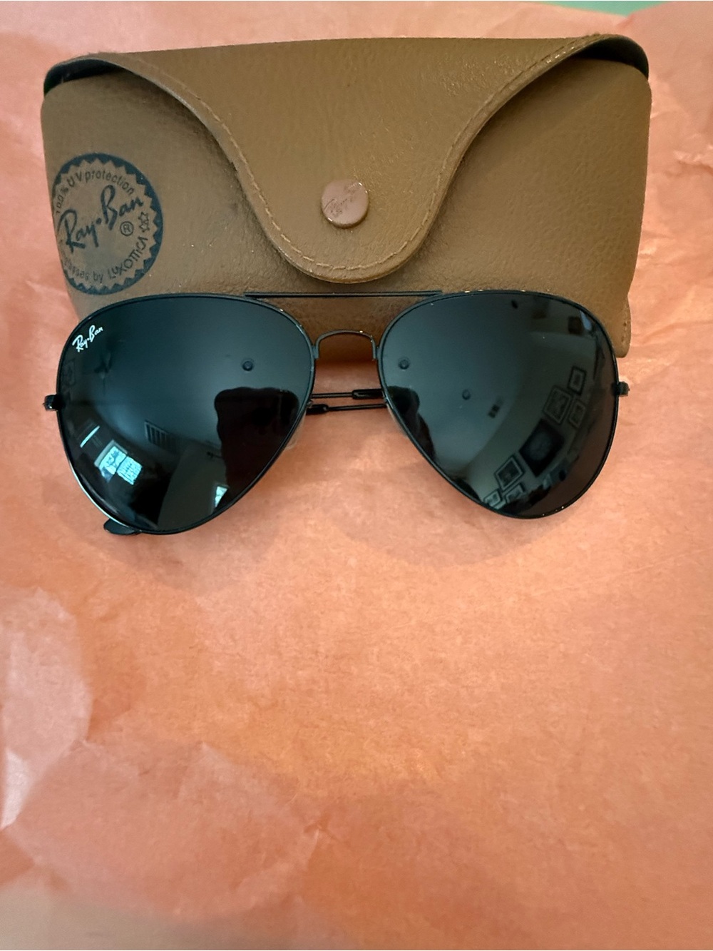Ray-Ban Aviator Large Metal II RB3026 in Black
